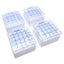 Used Lot of 4 Nalgene 5025-0505 Polycarbonate Cryo Boxes, Hold 25 Vials(1.2 and 2mL)