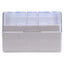 Used Lot of 4 Nalgene 5025-0505 Polycarbonate Cryo Boxes, Hold 25 Vials(1.2 and 2mL)