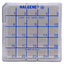 Used Lot of 4 Nalgene 5025-0505 Polycarbonate Cryo Boxes, Hold 25 Vials(1.2 and 2mL)