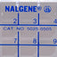 Used Lot of 4 Nalgene 5025-0505 Polycarbonate Cryo Boxes, Hold 25 Vials(1.2 and 2mL)