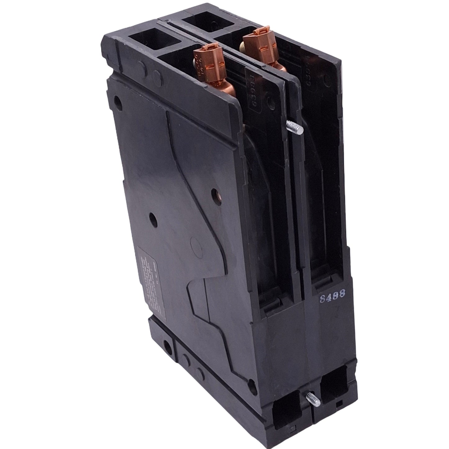 Used Siemens ED42B025 Sentron Circuit Breaker, 2-Pole 25A, 480VAC/250VDC, Bolt-On