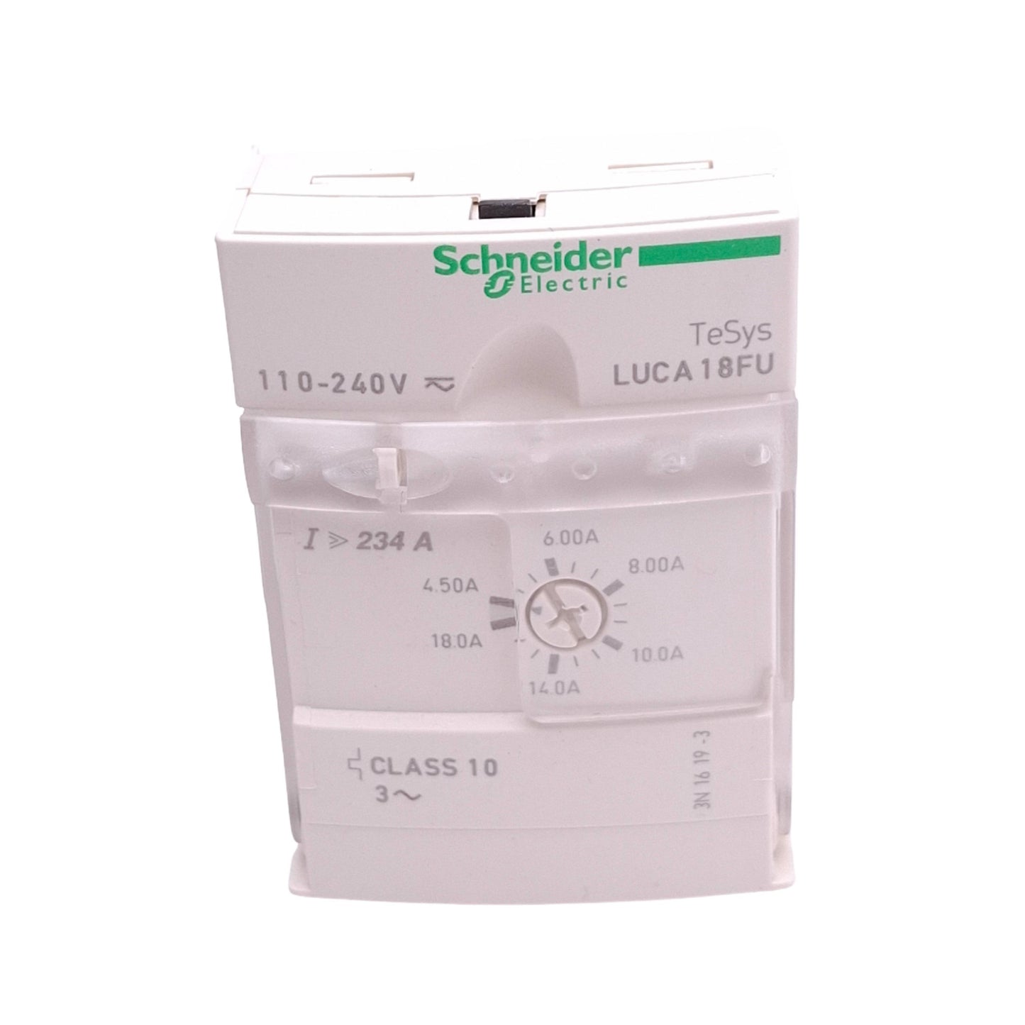 New Schneider Electric LUCA18FU TeSys Control Unit, 4.5-18A, 110-240VAC/DC Coil