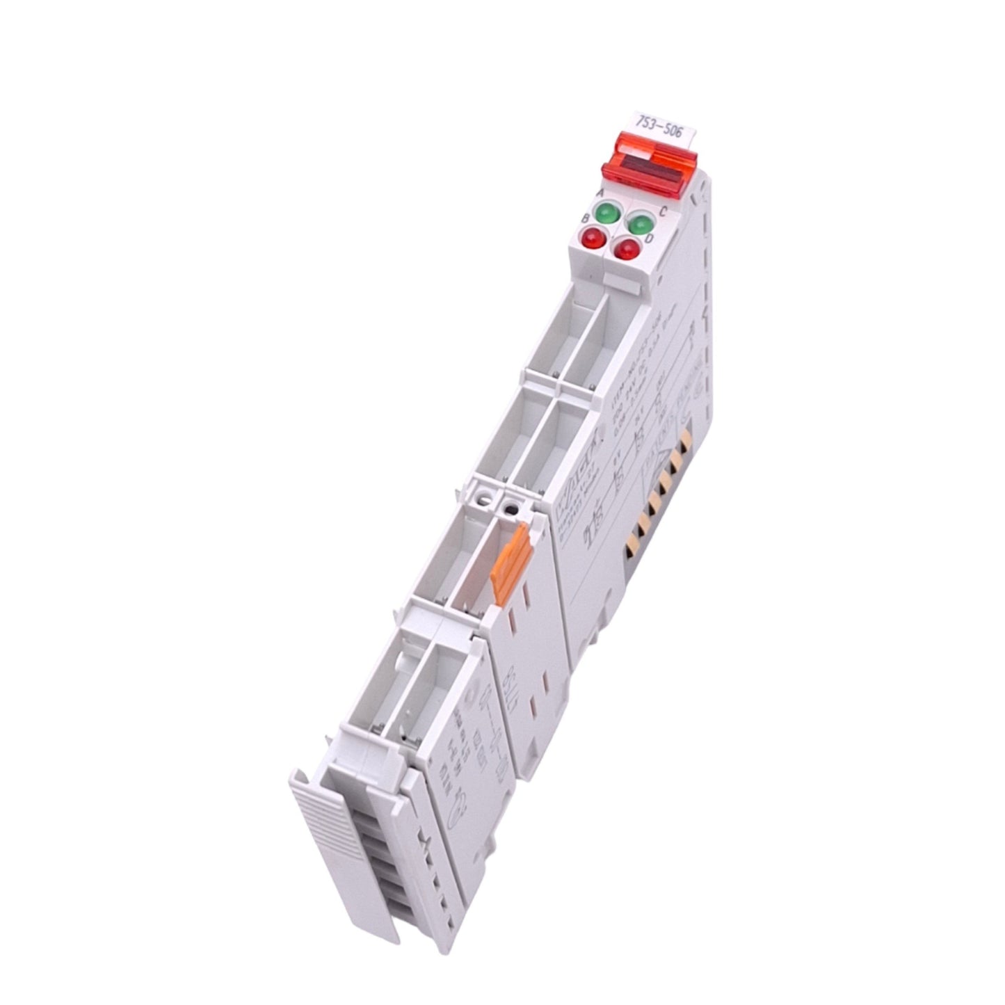 New Wago 753-506 Digital Output Module for WAGO-I/O, 2-Channel, 24VDC 0.5A, DIN Rail
