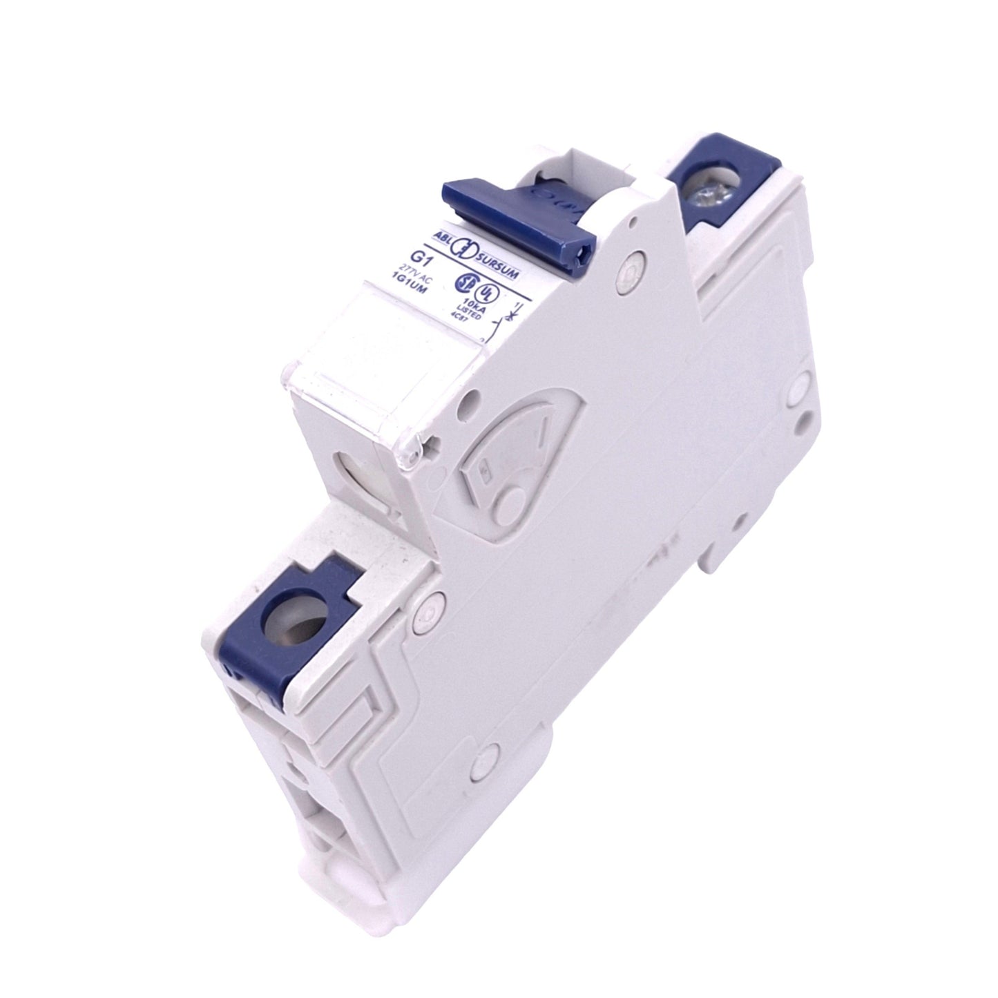 New – Open box Altech 1G1UM Mini Circuit Breaker, 1-Pole 1A, 277VAC/42VDC Max, DIN Rail