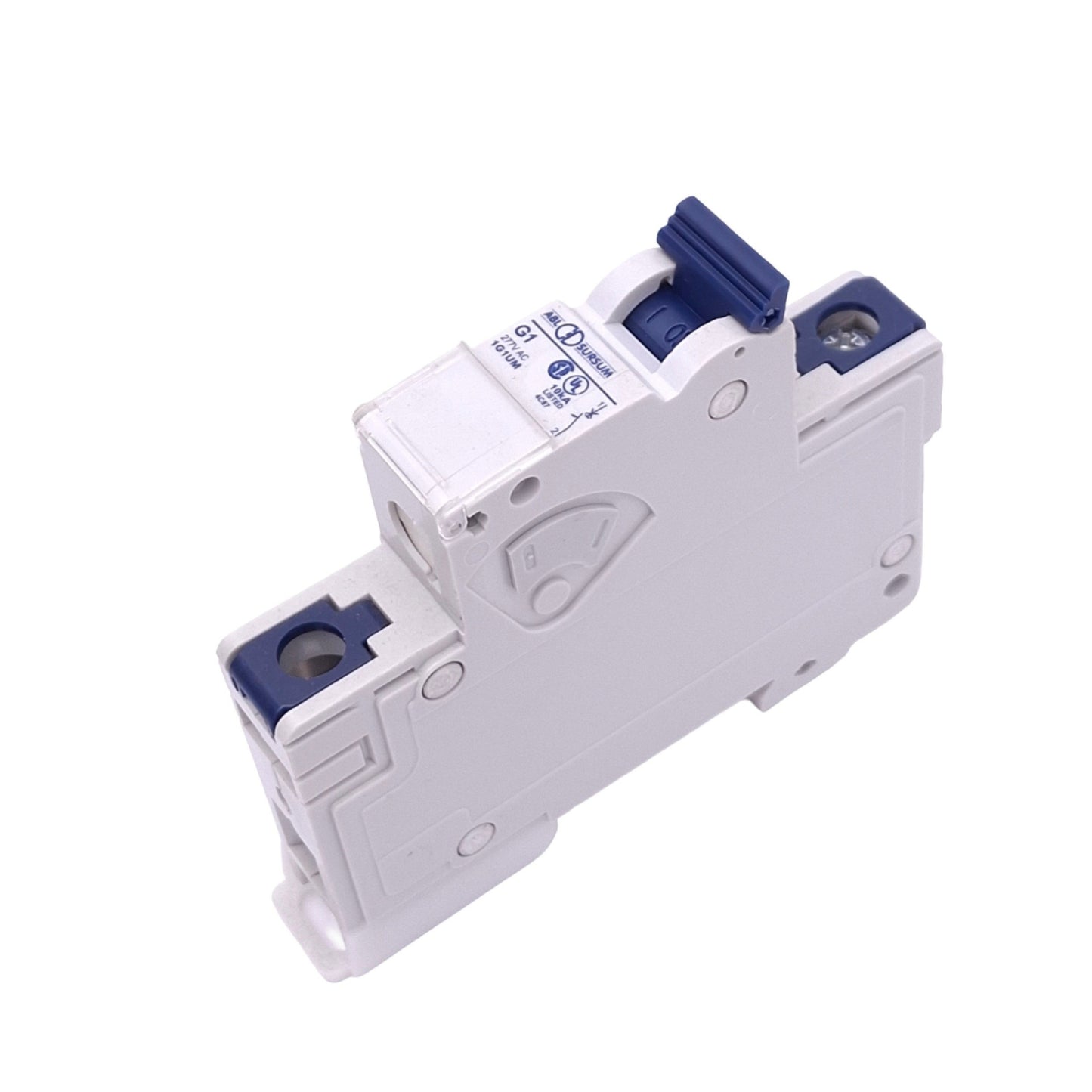New – Open box Altech 1G1UM Mini Circuit Breaker, 1-Pole 1A, 277VAC/42VDC Max, DIN Rail