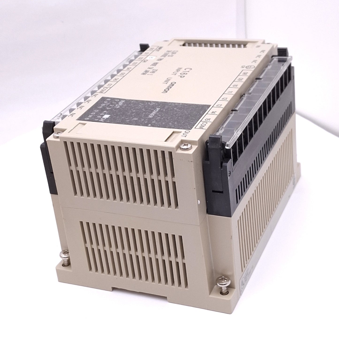 New Omron C16P-ID Input Unit for C-Series PLC, 16-Point, 24VDC 7mA In, DIN Rail