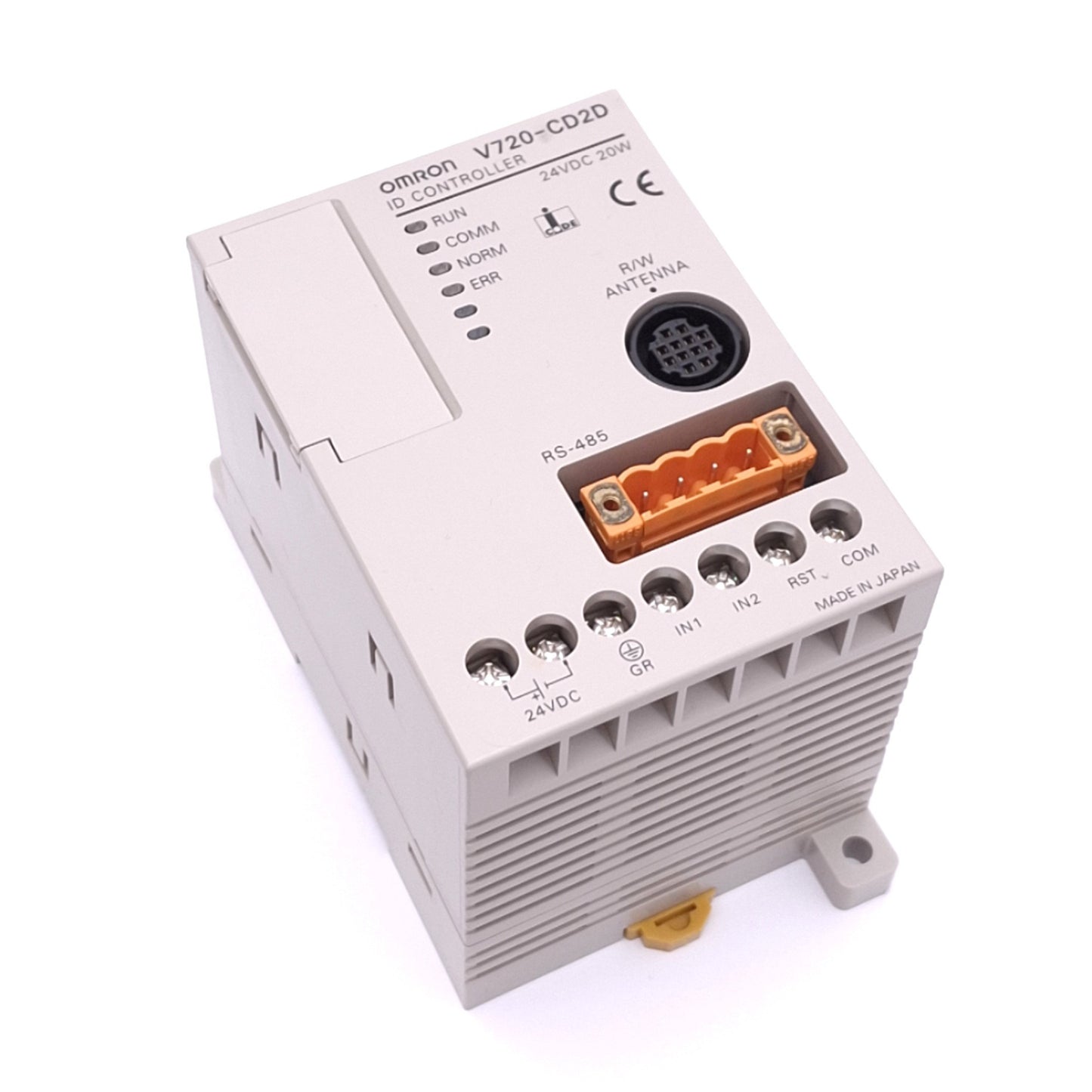 New Omron V720-CD2D RFID Controller, 13.56MHz, 25cm Range, RS-485, 24VDC 20W