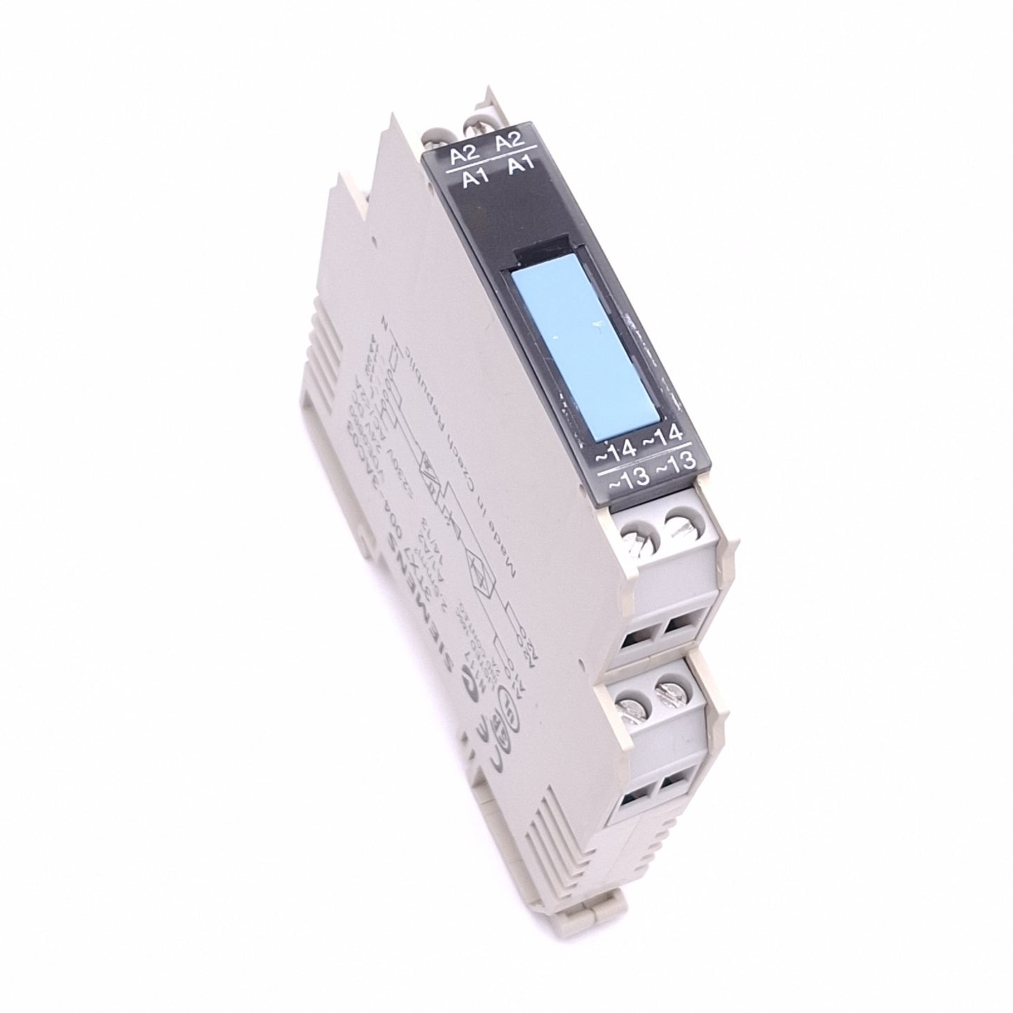 Used Siemens 3TX7004-3AC03 Coupling Relay, 1NO Triac, 2A 230VAC Max, 24VDC Coil