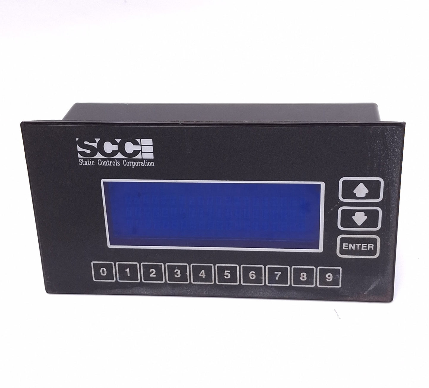 Used SCC 1080-S2-13-32-OM Operator Interface, 4x20 Character, RS-232, 12VDC