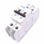New – Open box Eaton FAZ-C1/2-NA Circuit Breaker, 2-Pole 1A, 480Y/277VAC 48VDC, DIN Rail