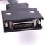 Used Omron XW2Z-100J-B16 Servo Communication Cable for R88D/CS1 Series, 1m, 20-Wire