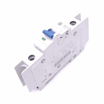 Used Allen Bradley 1489-M1D100 Circuit Breaker, 1-Pole 10A, 277VAC Max, DIN Rail