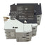 Used Moeller SE00-11-PKZ0 Contactor, 3-Pole 1NC 1NO, 11A 600VAC, 24VDC Coil