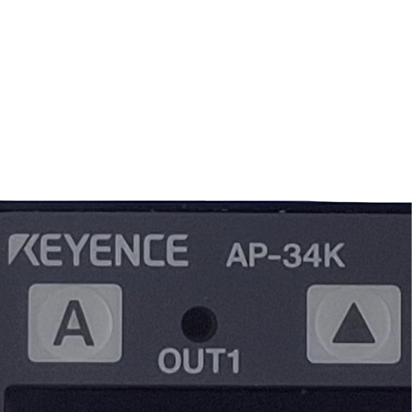 Used Keyence AP-34K Air Pressure Sensor 12-24VDC, 50mA, 29.9 to -29.9inchHg, NPN