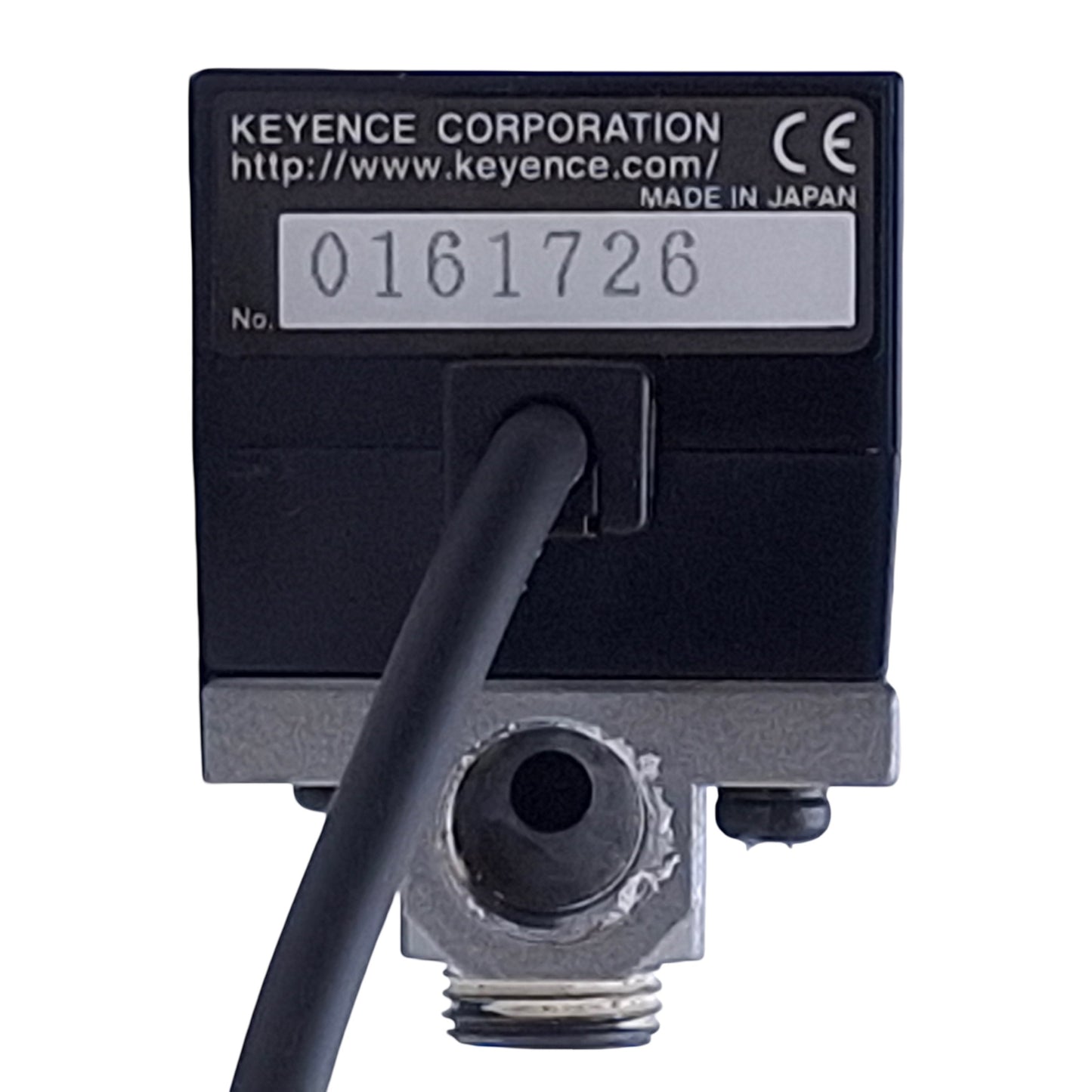 Used Keyence AP-34K Air Pressure Sensor 12-24VDC, 50mA, 29.9 to -29.9inchHg, NPN