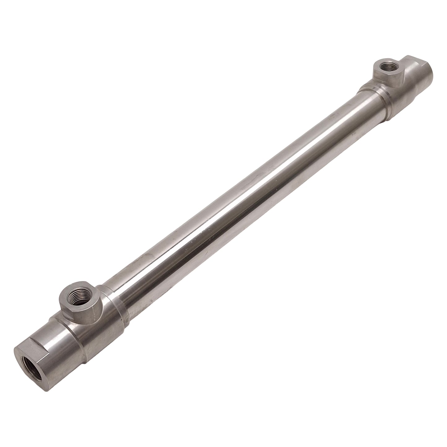 Used Exergy 00800-3 Shell & Tube Heat Exchanger, 42mm OD, 22.5in, 3/4in & 1/2in NPT