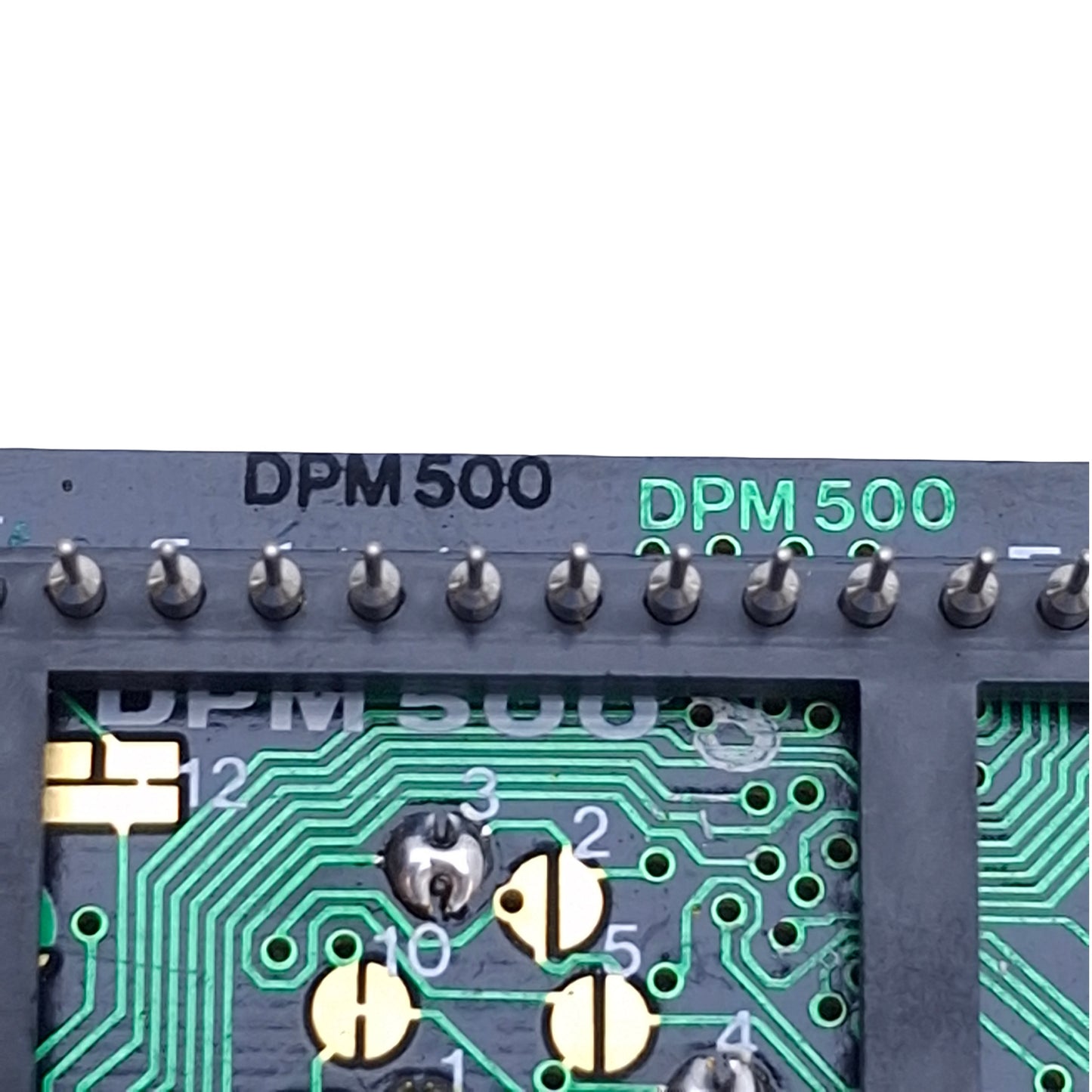Used Lascar DPM 500 Digital Panel Voltmeter 3.5 Digit, LCD Display, 52mm x 24mm