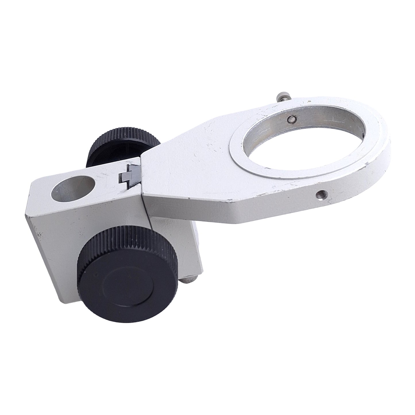 For parts or not working Chuo Precision TV-SW Microscope Focus Block, ø50mm **ø19mm Pole Mount/Knob**