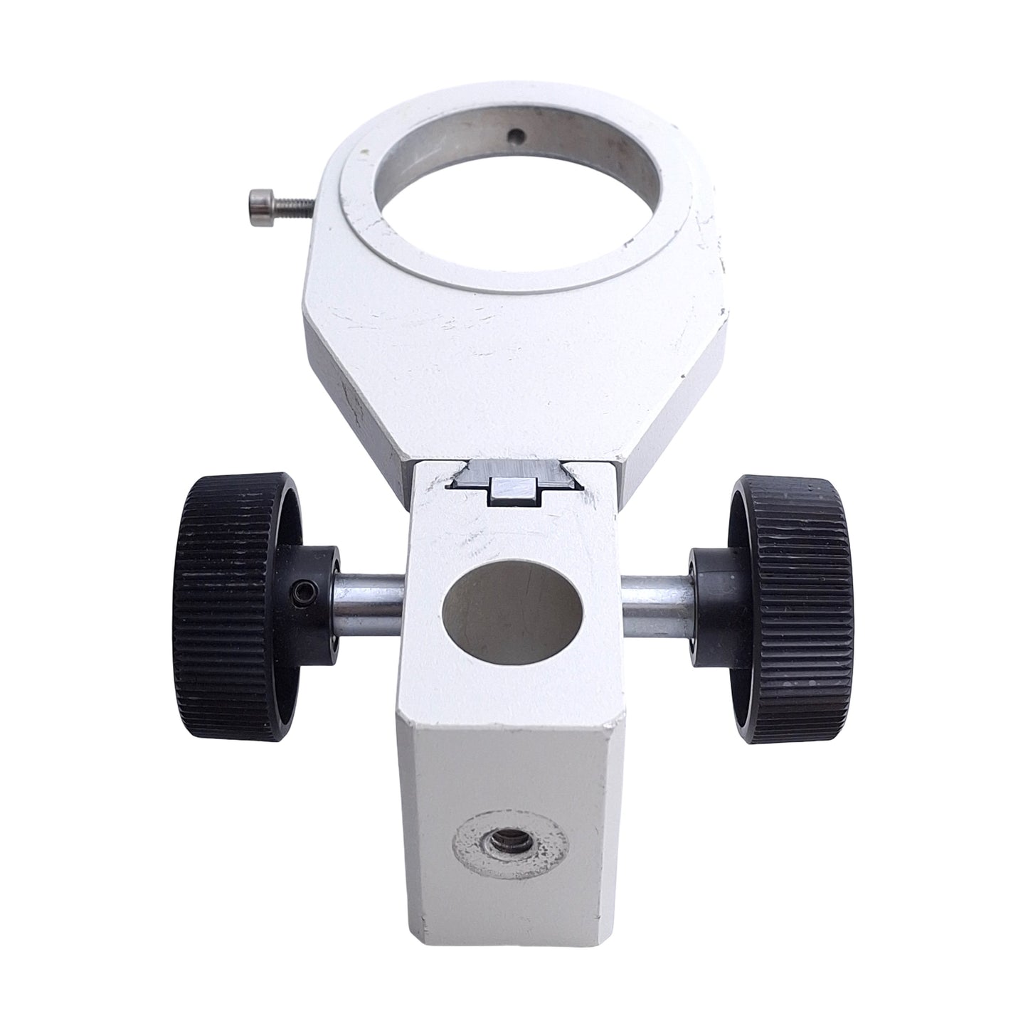 For parts or not working Chuo Precision TV-SW Microscope Focus Block, ø50mm **ø19mm Pole Mount/Knob**