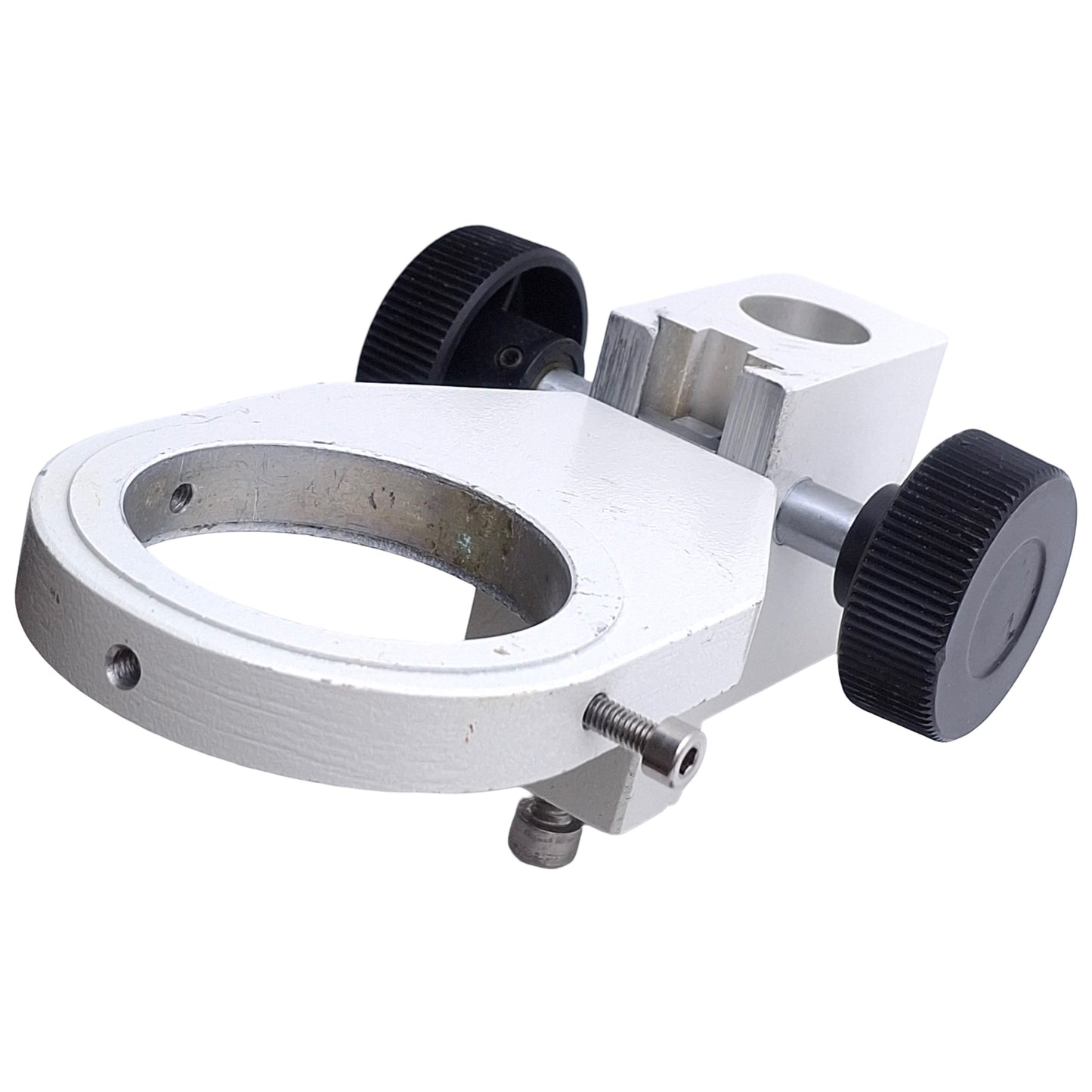 For parts or not working Chuo Precision TV-SW Microscope Focus Block, ø50mm **ø19mm Pole Mount/Knob**