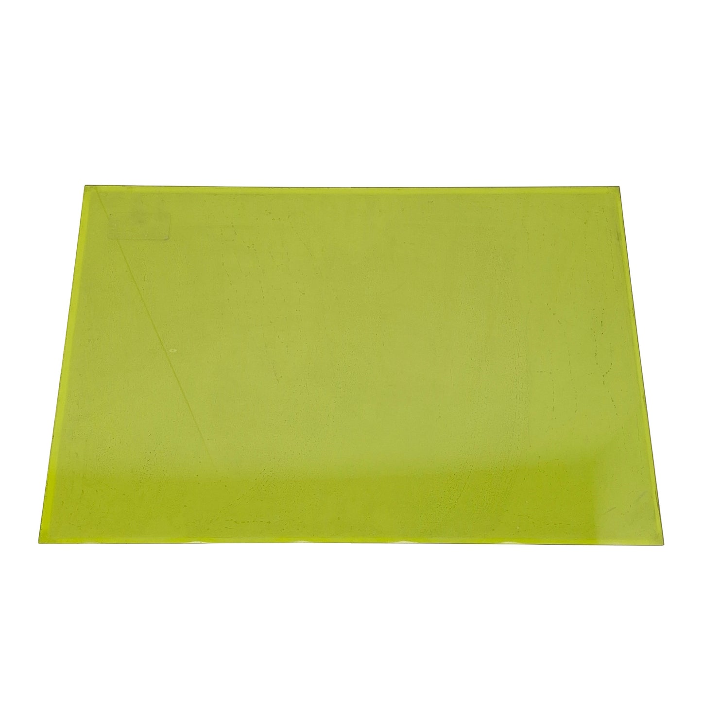 Used Acrylic Laser Safety Window For ND:YAG Lasers 1064nm, 18in x 12in x 0.13in Thick