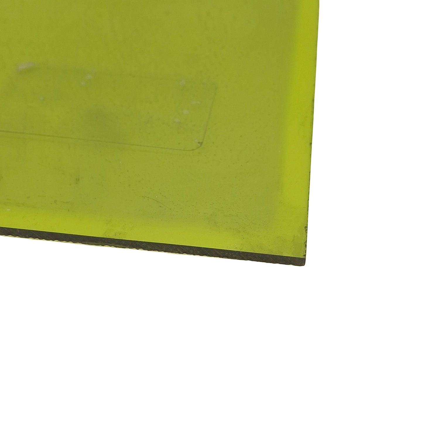Used Acrylic Laser Safety Window For ND:YAG Lasers 1064nm, 18in x 12in x 0.13in Thick