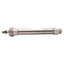 Used SMC CDM2U20-100 Pneumatic Cylinder, ø20mm Bore, 100mm Stoke, 1.0MPa, Rc1/8