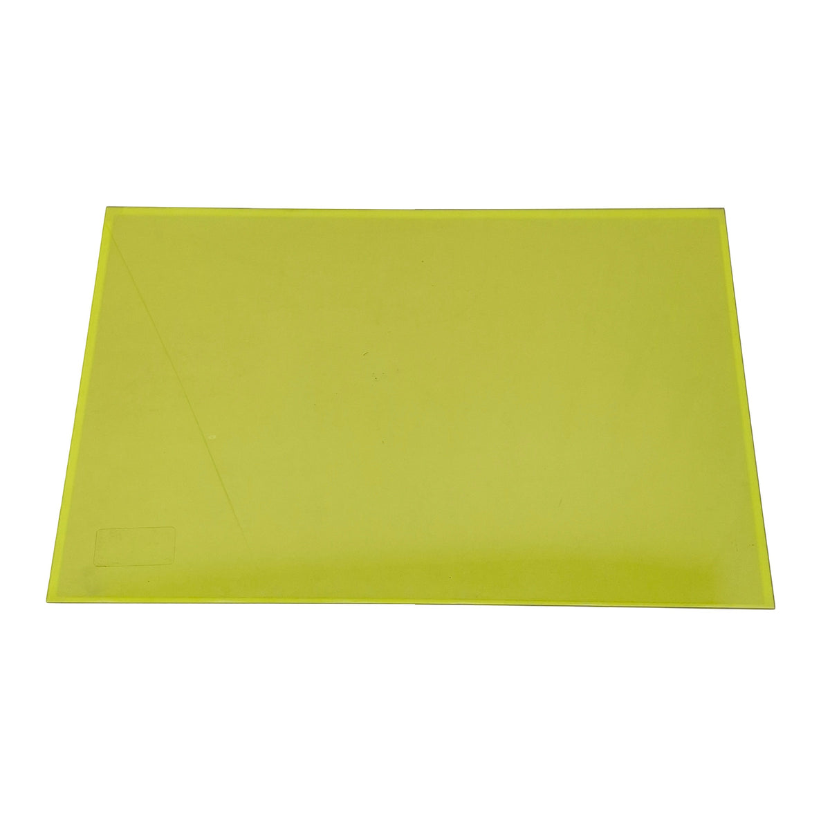 Used Acrylic Laser Safety Window For ND:YAG Lasers 1064nm, 18in x 11-15/16 x 0.12in