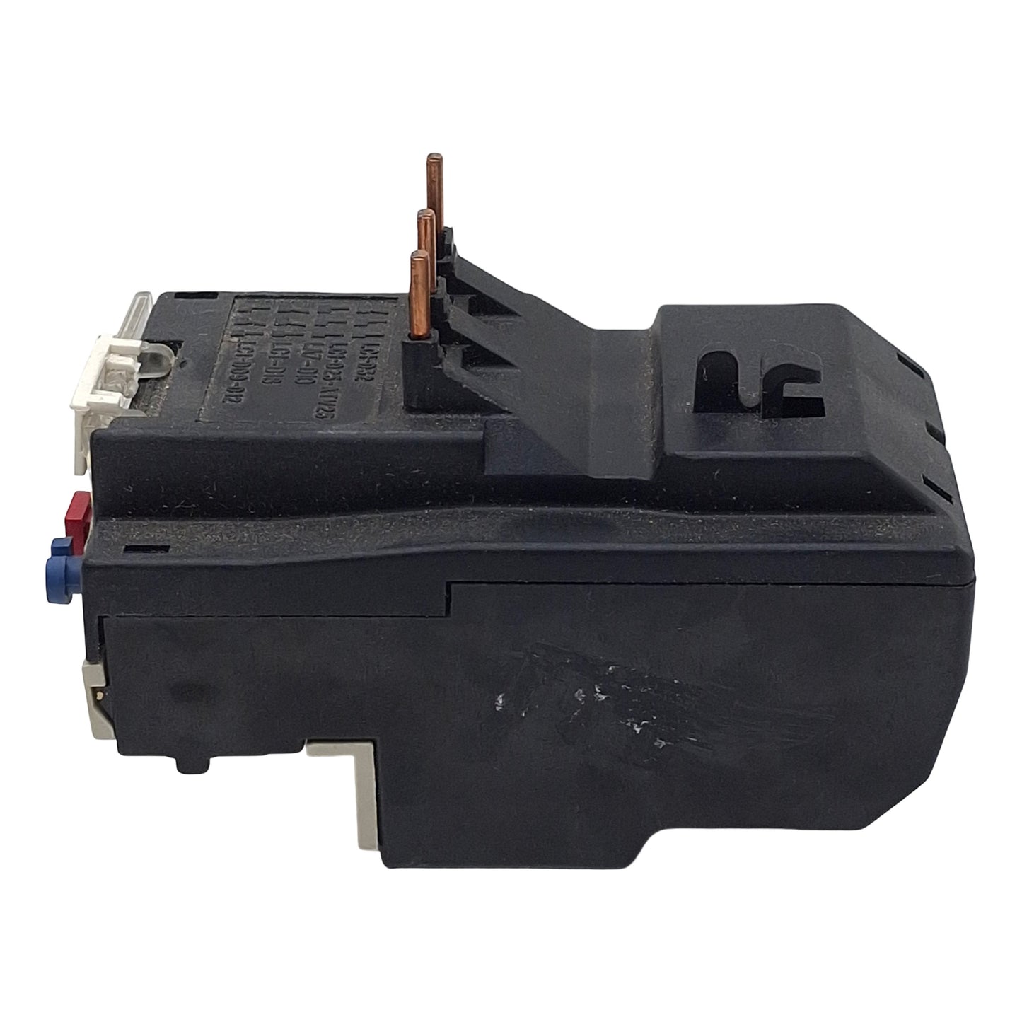 Used Telemecanique LR2D13X6 Thermal Overload Relay, 3-Pole 1NC+1NO, 1.25-2A, 600VAC