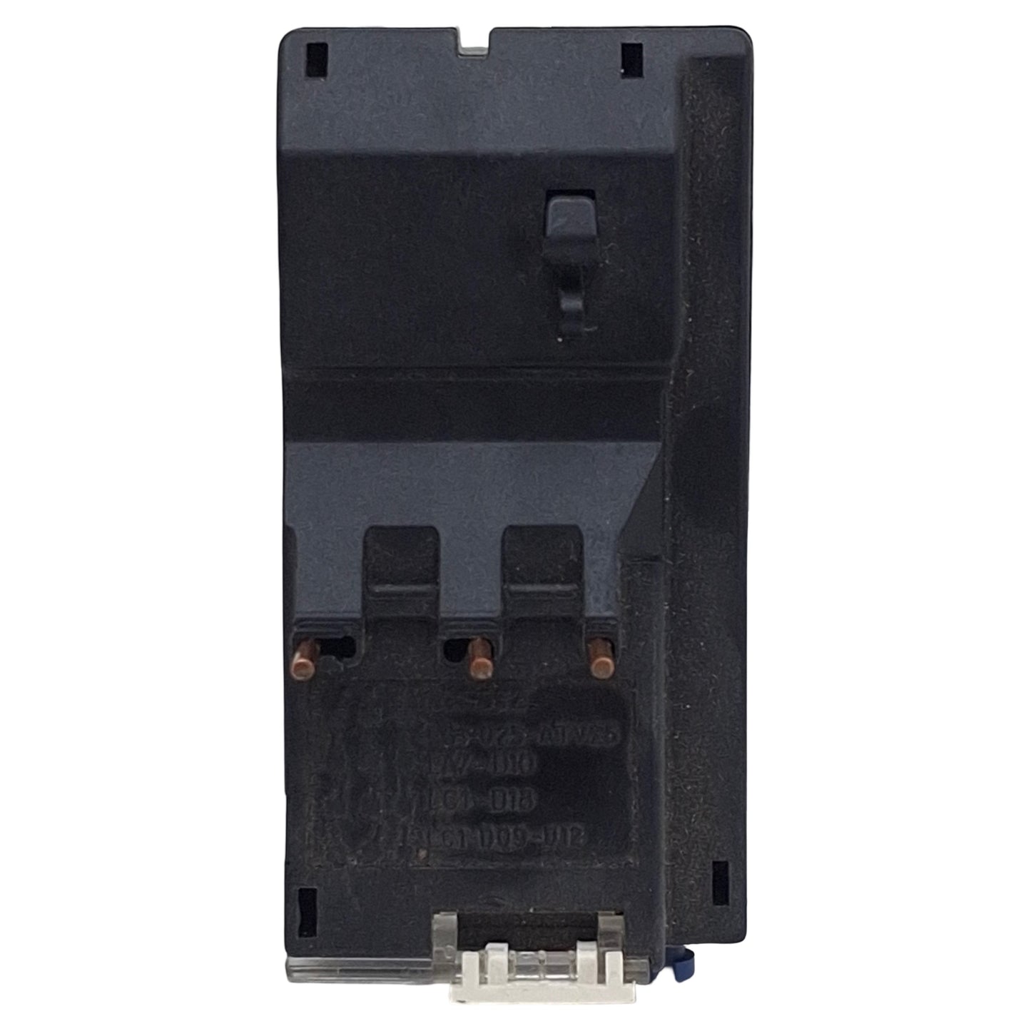 Used Telemecanique LR2D13X6 Thermal Overload Relay, 3-Pole 1NC+1NO, 1.25-2A, 600VAC