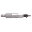 Used Mitutoyo 150-802 Ratchet Micrometer Head w/ Clamp Nut, 0-25mm Range, 0.01mm Grad