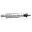 Used Mitutoyo 150-802 Ratchet Micrometer Head w/ Clamp Nut, 0-25mm Range, 0.01mm Grad