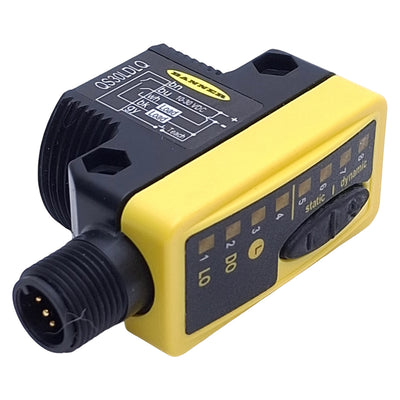 Used Banner QS30LDLQ Photoelectric Sensor 800mm Range, 10-30VDC, 5-pin M12 Male