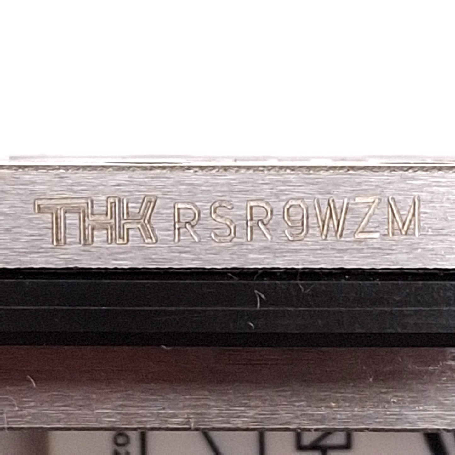 Used THK RSR9WZM Linear Guide Assembly, 110mm Rail, 30x39mm Carriage, M3 Holes