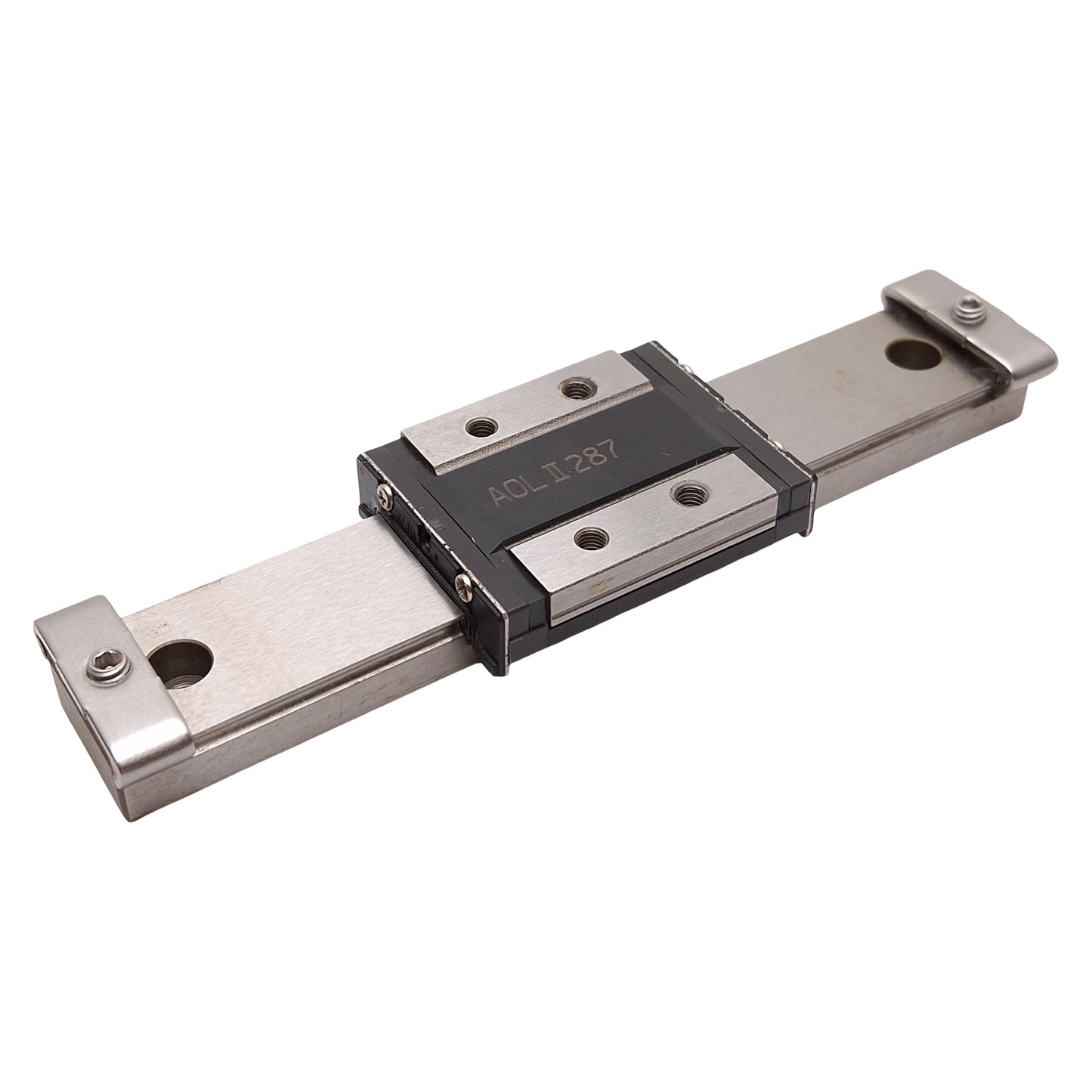 Used THK RSR9WZM Linear Guide Assembly, 110mm Rail, 30x39mm Carriage, M3 Holes