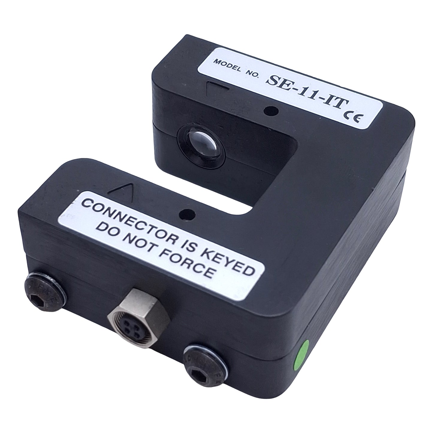 Used Maxcess SE-11-IT Photoelectric Infrared Sensor 10-15VDC 30mA In, 0-10mA Out