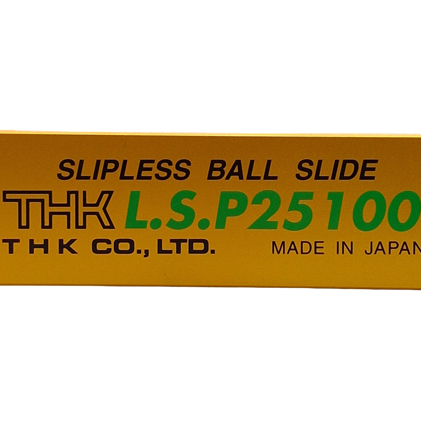 Used THK LSP25100 Slipless Ball Slide, 50mm Travel, 103.8mm x 66mm, M5 Holes, 588N