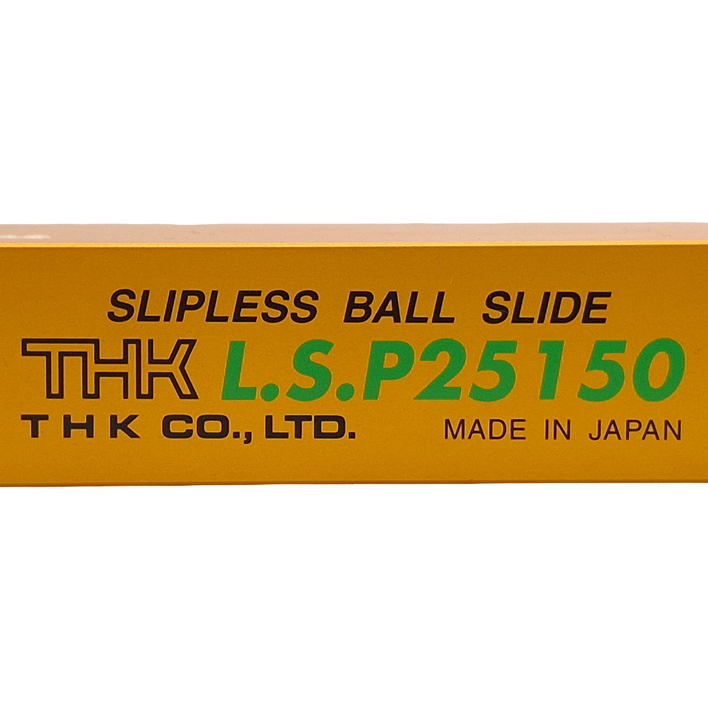 Used THK LSP25150 Slipless Ball Slide, 100mm Travel, 153.8mm x 66mm, M5 Holes, 882N