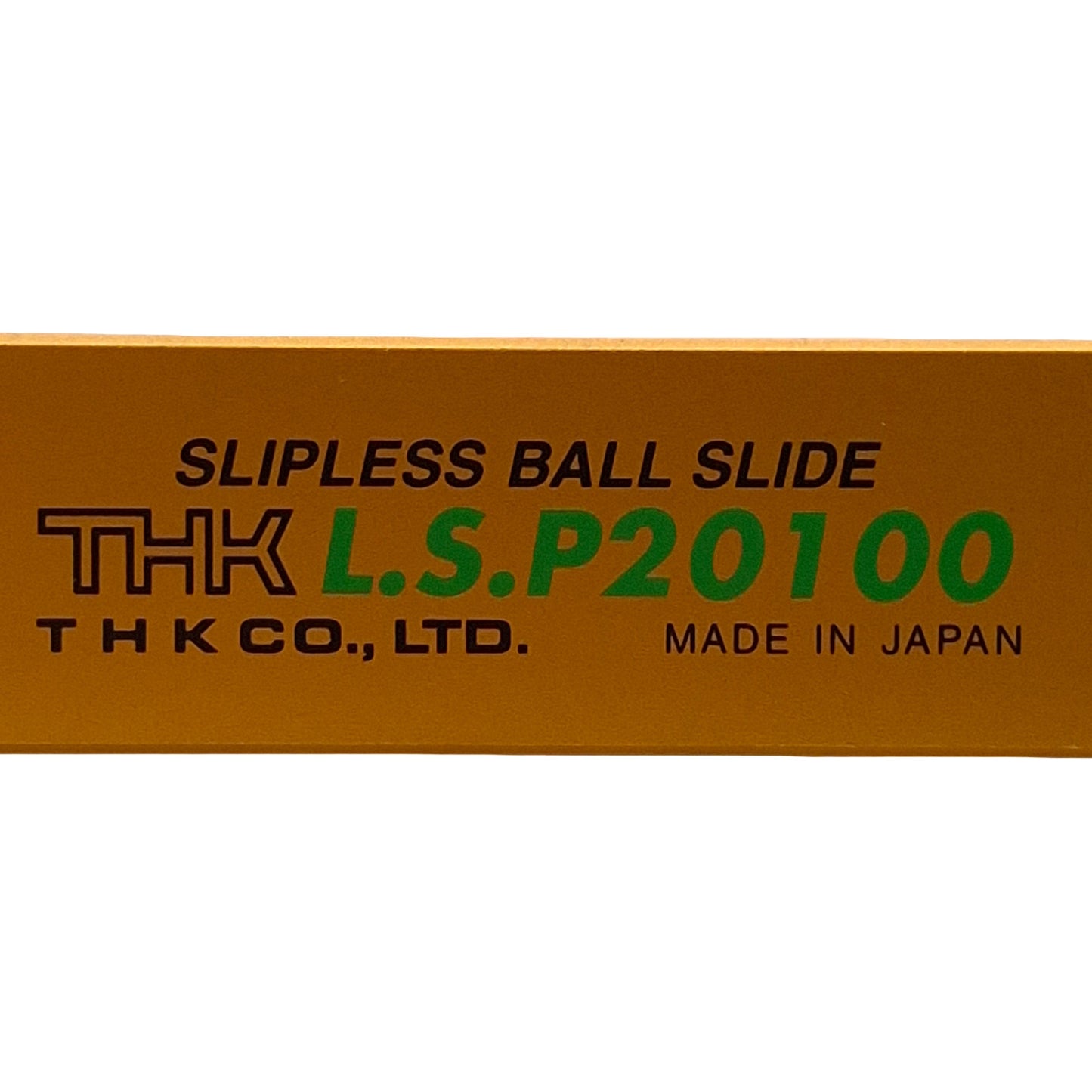 Used THK LSP20100 Slipless Ball Slide, 75mm Travel, 103mm x 44mm, M5 Holes, 392N