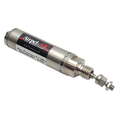 Used Airpel MAB16S25.0NX Single Acting Cylinder, ø15.9mm Bore, 25mm Stroke, M5 0.7MPa