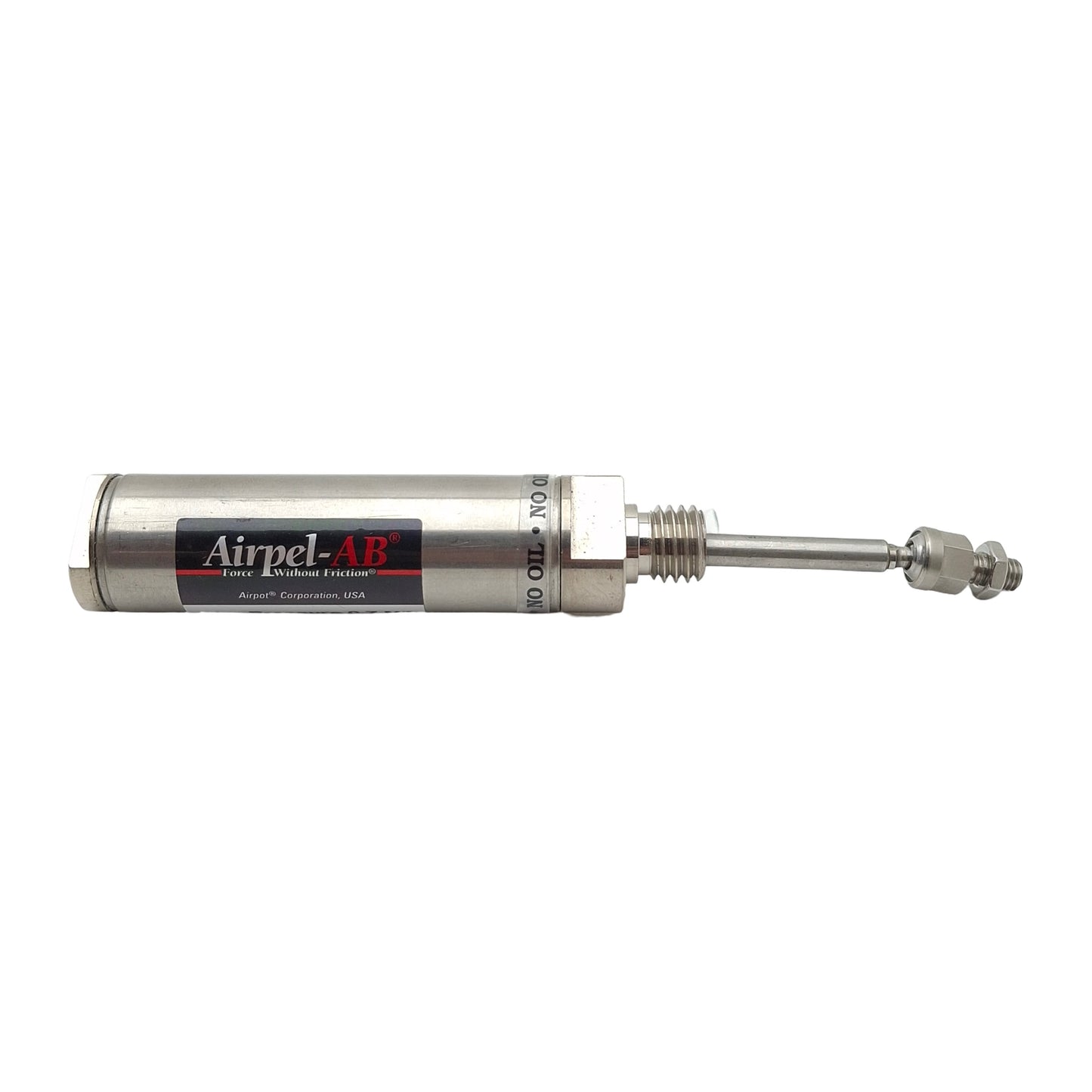 Used Airpel MAB16S25.0NX Single Acting Cylinder, ø15.9mm Bore, 25mm Stroke, M5 0.7MPa