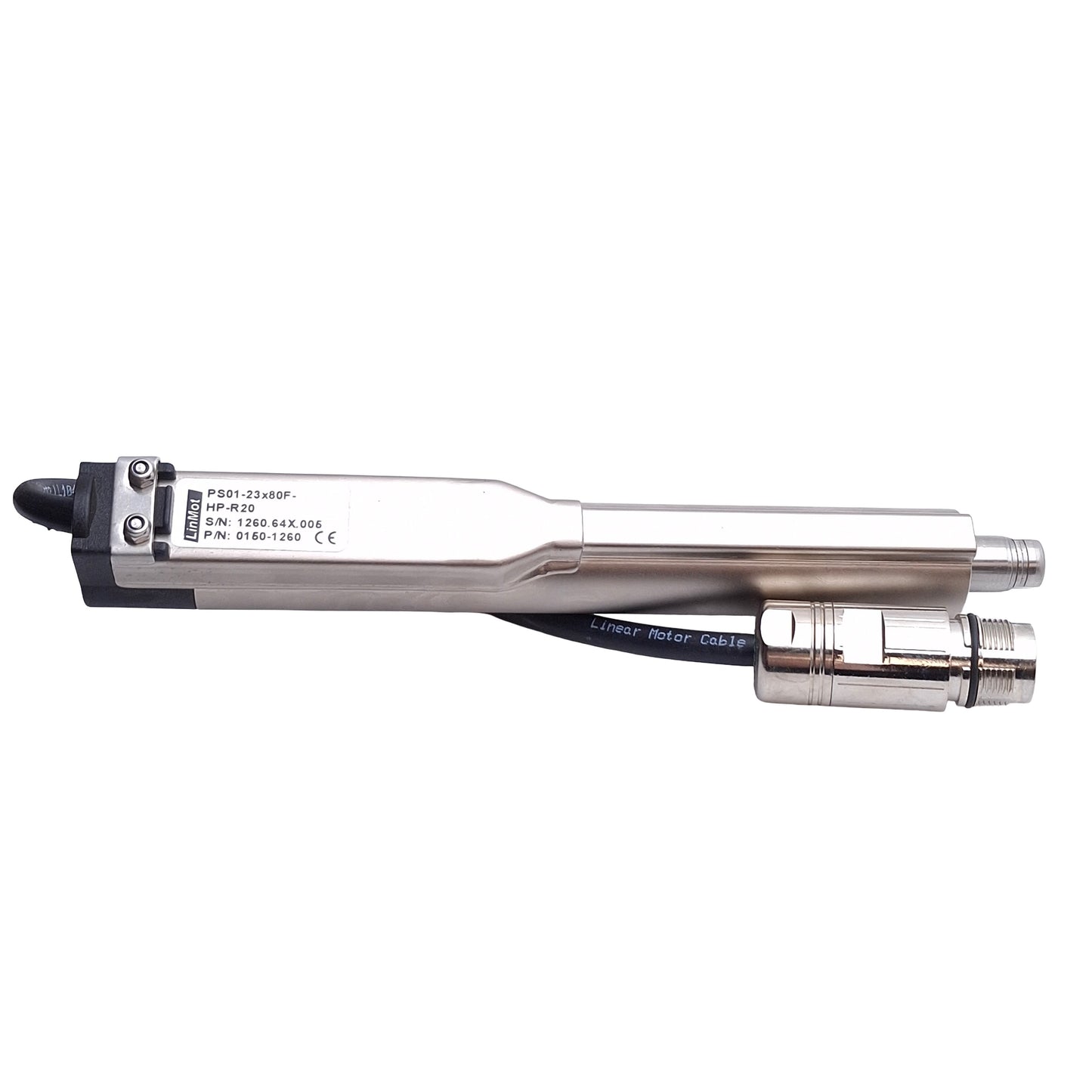 Used Linmot PS01-23x80f-HP-R20 0150-1260 Linear Motor 67.1N Max, 170mm HP Slider, M17