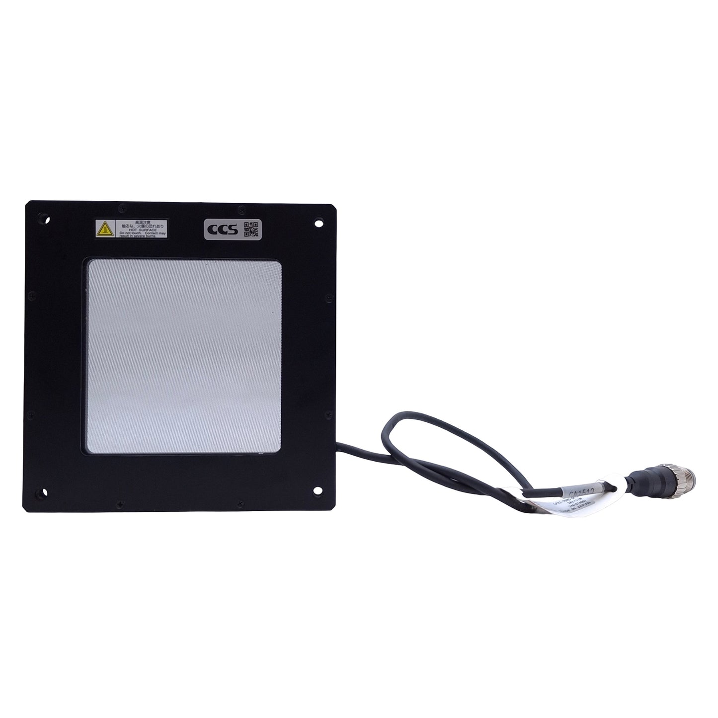 Used CSS LFX2-75RD-M12 High-Output Flat-Dome Light 24VDC, 75x75mm, 635nm, Red