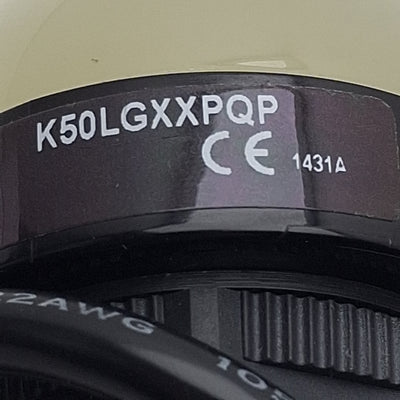 Used Banner K50LGXXPQP EZ-LIGHT Indicator, Green LED, PNP, 18-30VDC, 4-Pin M12 Male