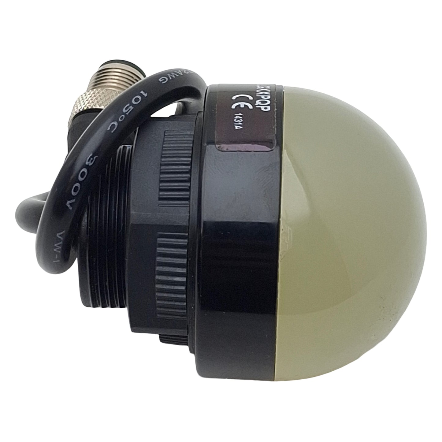 Used Banner K50LGXXPQP EZ-LIGHT Indicator, Green LED, PNP, 18-30VDC, 4-Pin M12 Male