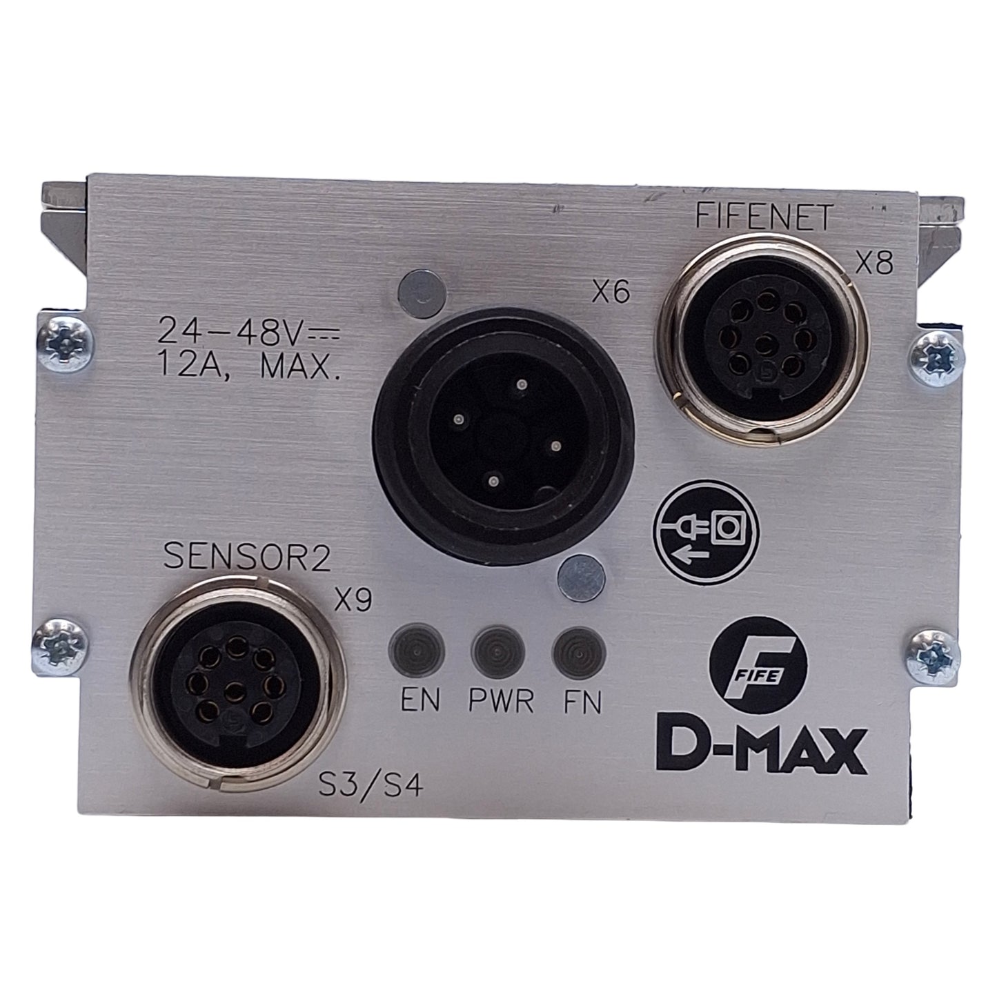 Used Fife 200926-001 M277025 D-MAX 1 Controller For OI-TS HMI, 24-48VDC 12A Input