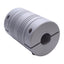 Used Helical DSAC150-16-12 Flexible Aluminum Coupling 1/2in to 3/8in Bore, 1-1/2in OD