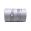 Used Helical DSAC150-16-12 Flexible Aluminum Coupling 1/2in to 3/8in Bore, 1-1/2in OD