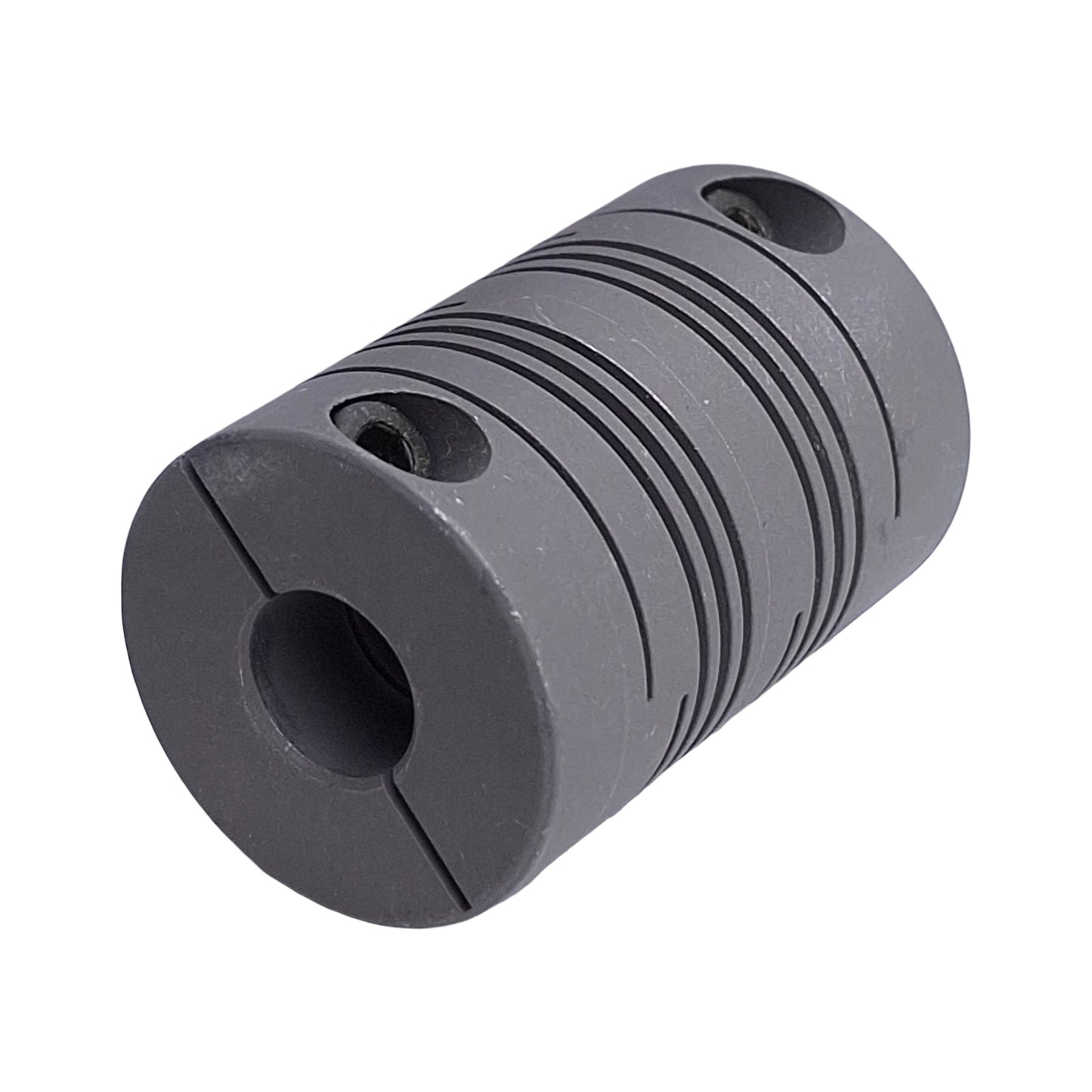 Used Helical DSAC100-12-12 Flexible Aluminum Coupling, 3/8in Bore, 1in Outer Diameter