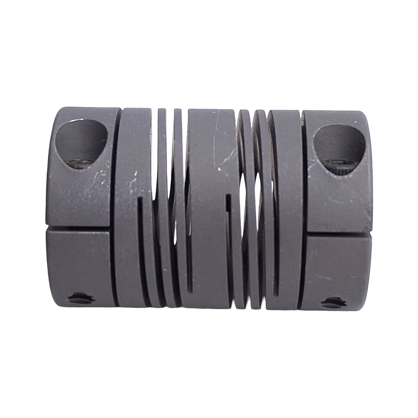 Used Helical DSAC100-12-12 Flexible Aluminum Coupling, 3/8in Bore, 1in Outer Diameter